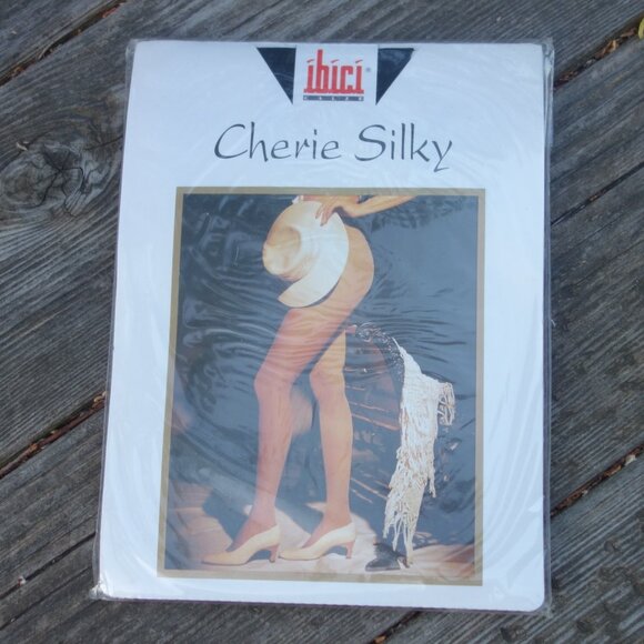 ibici calze Cherie Silky 20 den BLU Size 3 Made in Italy Panty Hose - Picture 1 of 13